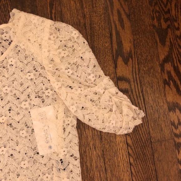 Kooples Exquisite White Lace Top Jacket 38 XS 0 2 - Picture 3 of 3